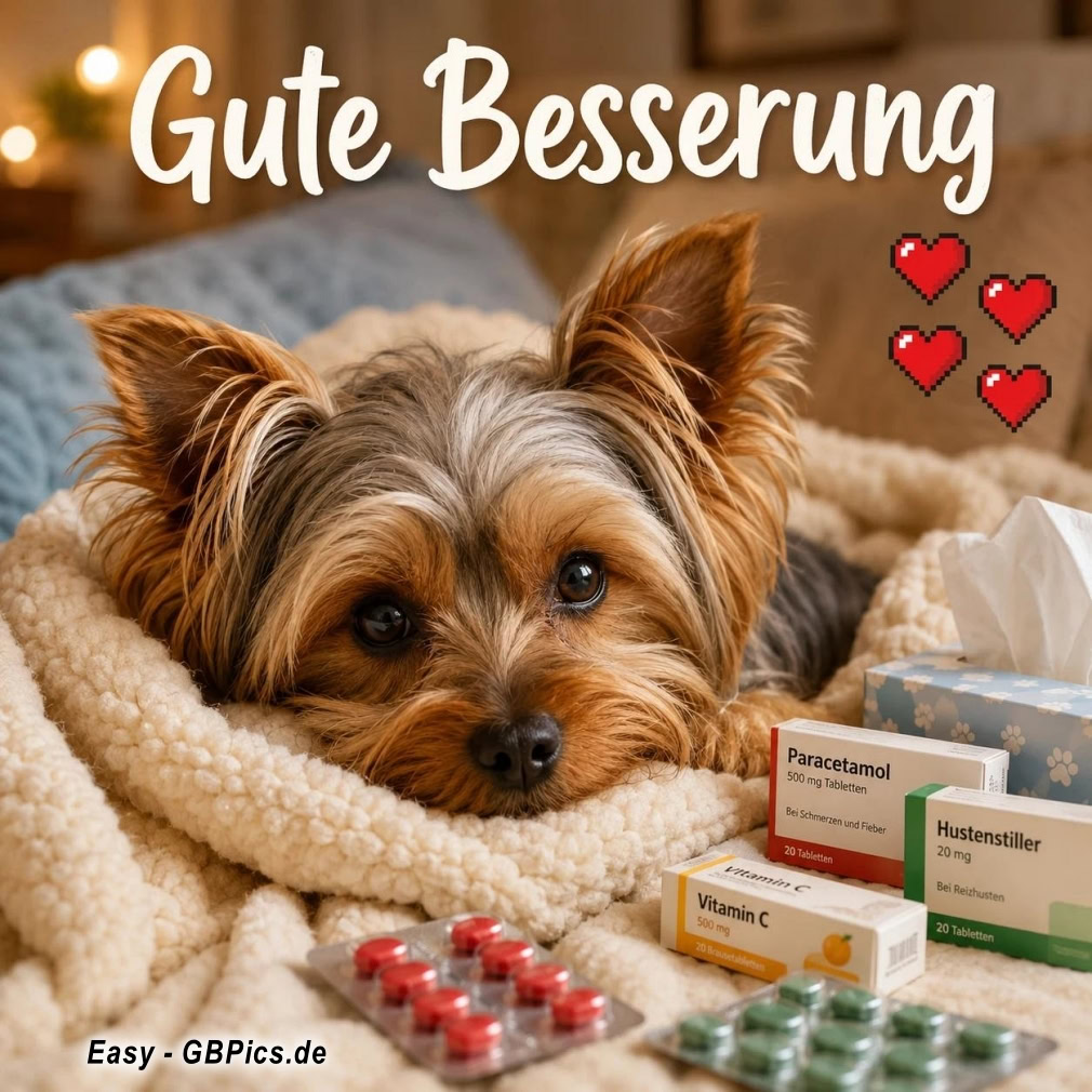 Werd wieder Gesund.