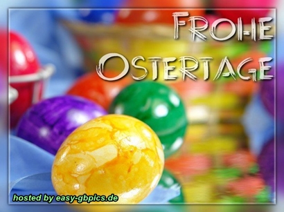 Frohe Ostertage GB