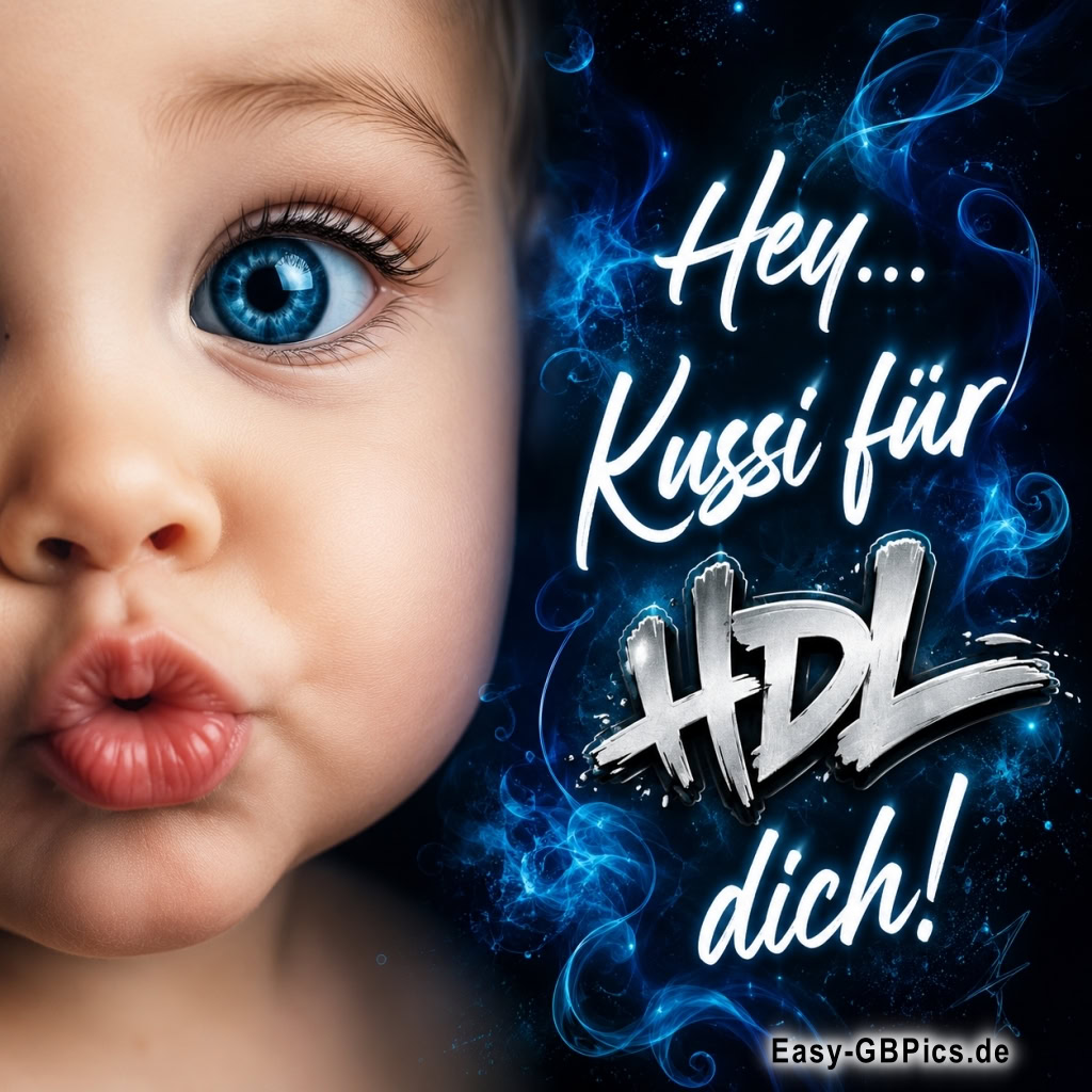 Hey ! Kuss für dich ! HDL.