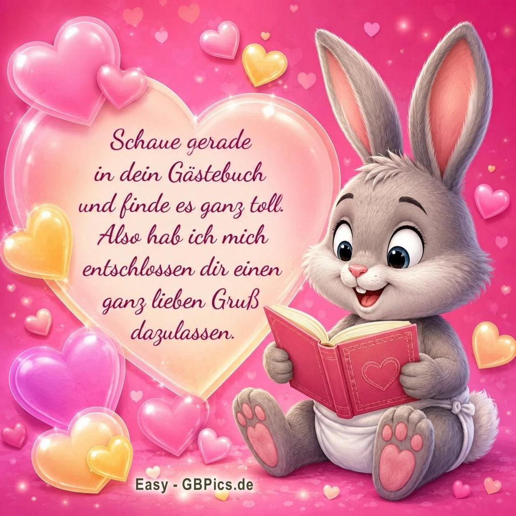 Schaue gerade in dein Gästebuch und finde es ganz toll. Also hab ich mich entschlossen dir einen ganz lieben Gruß dazulassen.