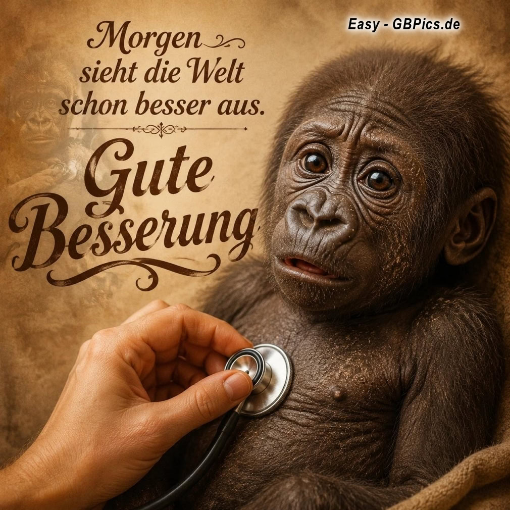 Gute Besserung Spruch
