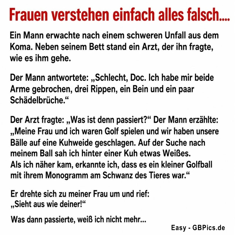Lustige Sprüche GB Bild