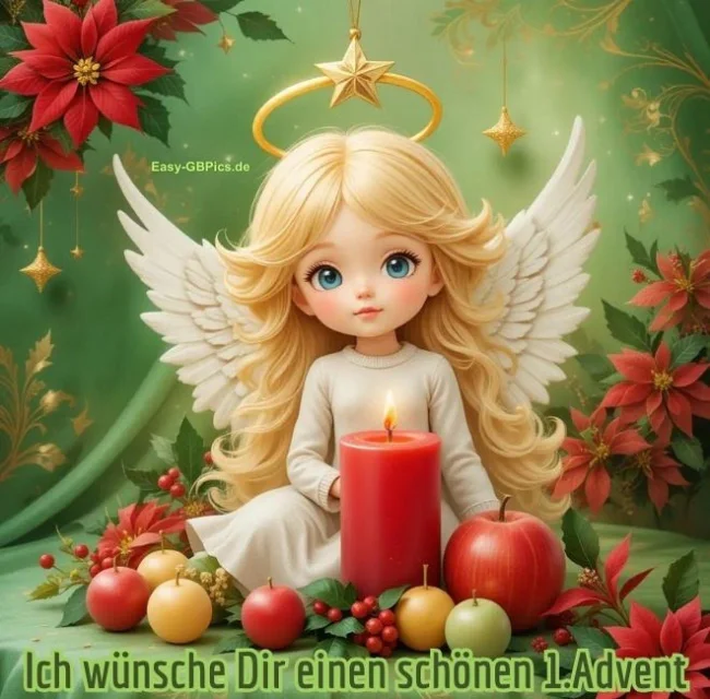 Ich wünsche Dir einen schönen 1.Advent.