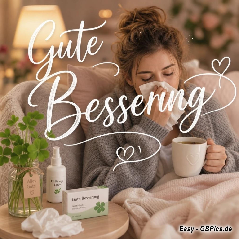 Gute Besserung.