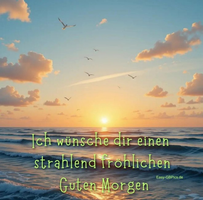 Fröhlichen Guten Morgen