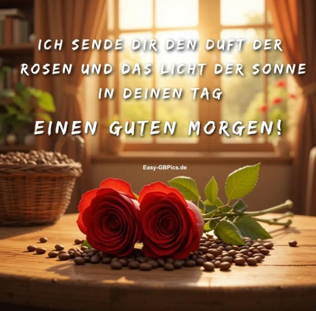Guten Morgen Rosen