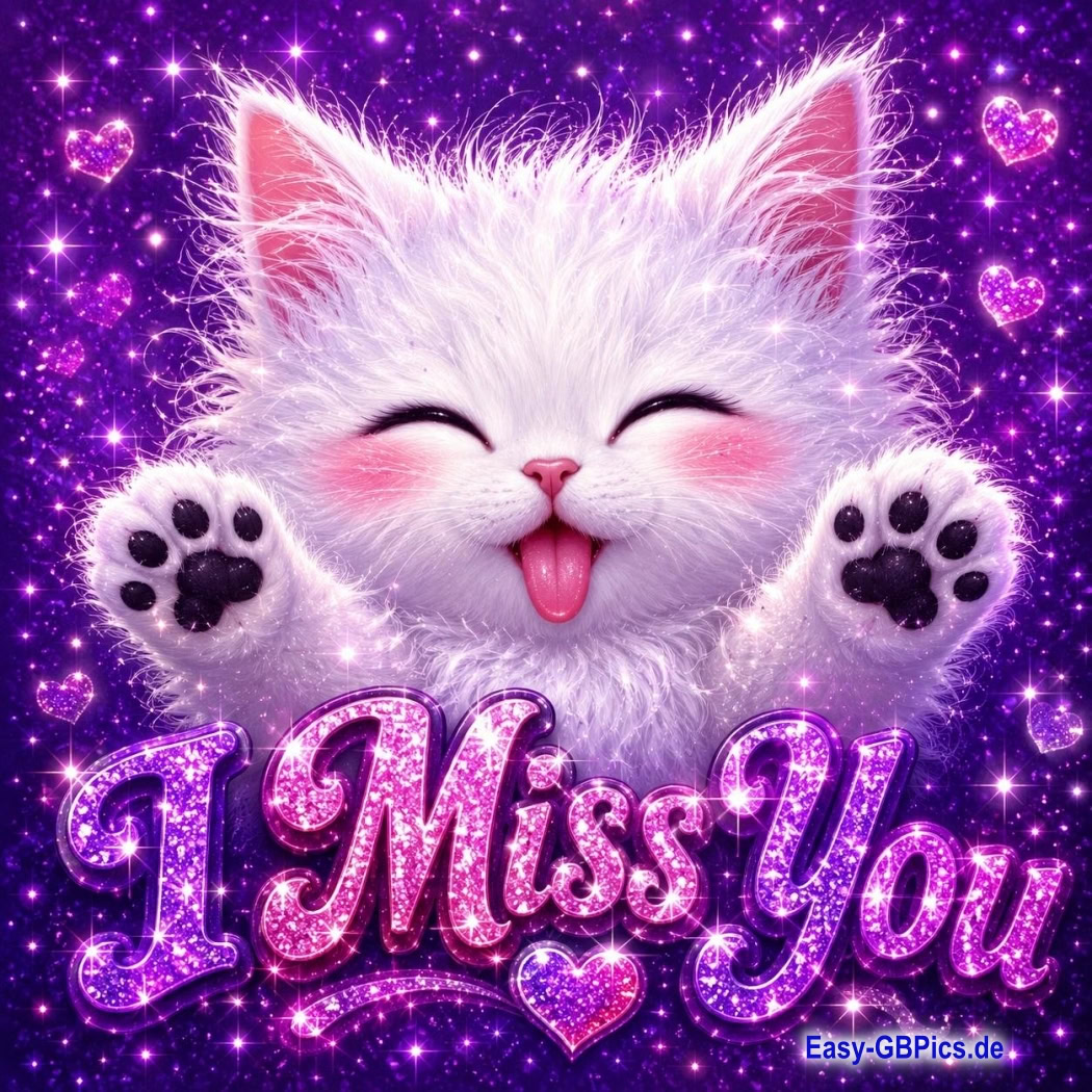 I miss you.