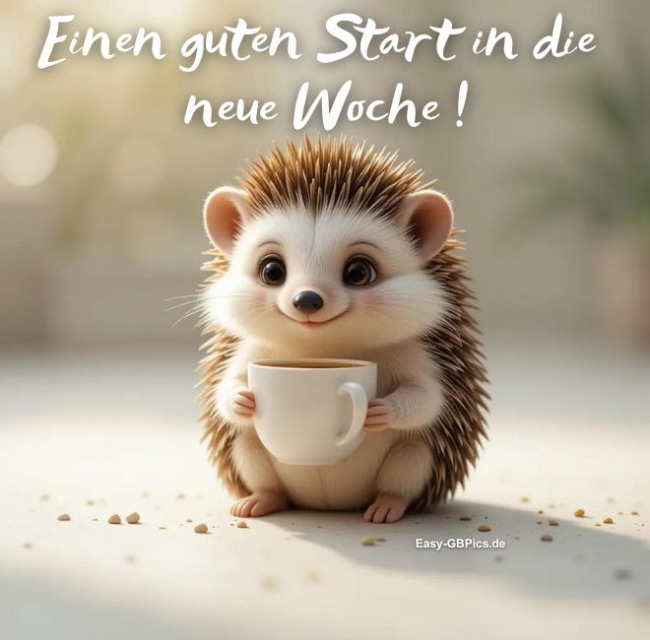 Guten Wochenstart Gruss