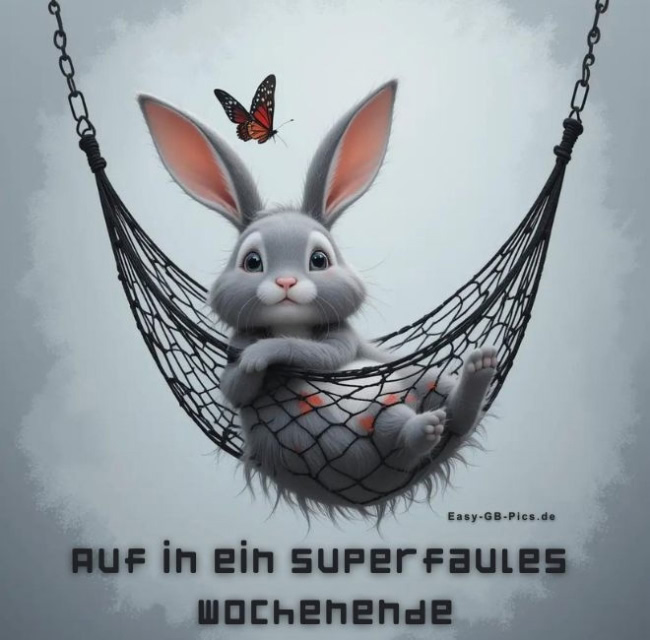 Faules Wochenende