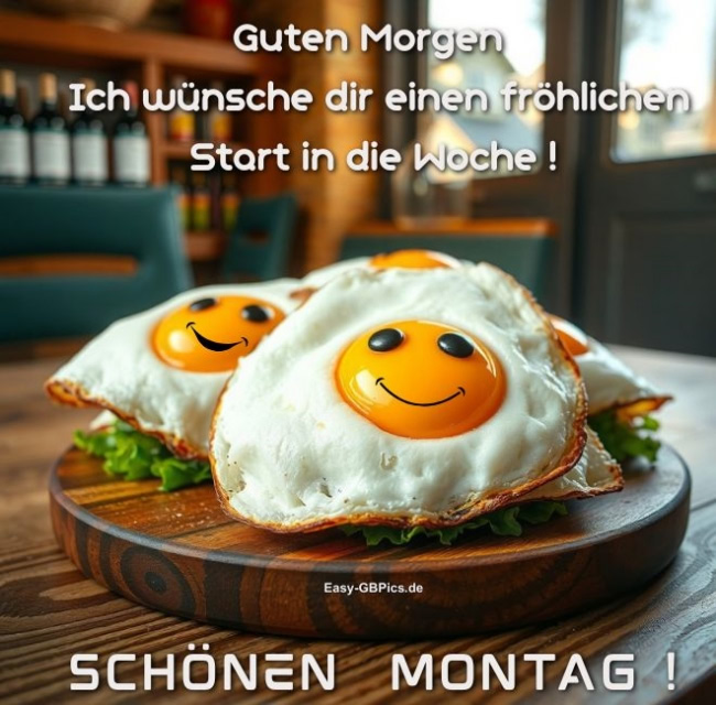 Montag - Guten Morgen