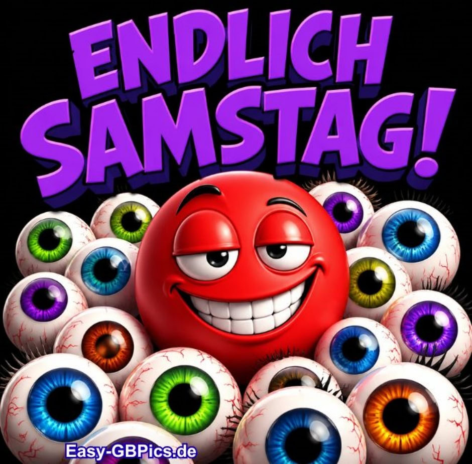 Endlich  Samstag!