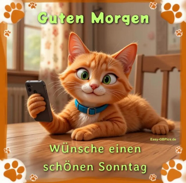Guten Morgen Sonntag