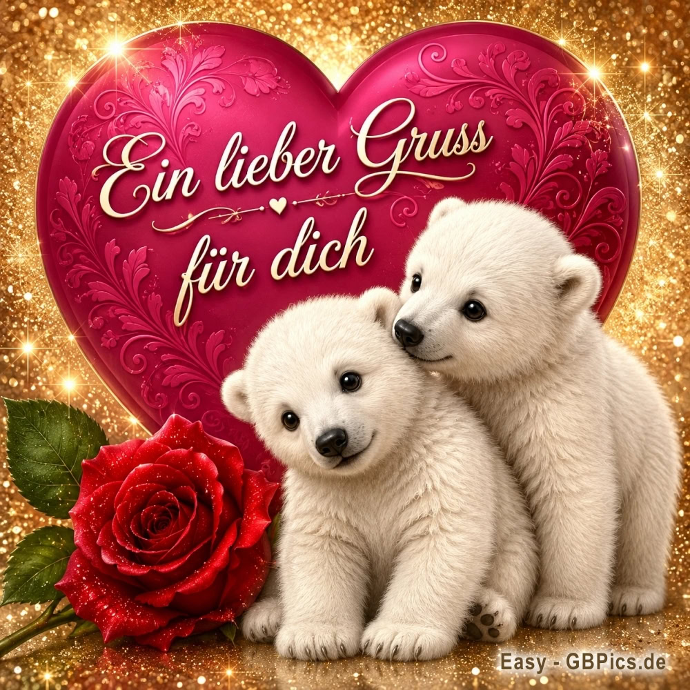 Ein lieber Gruss für dich.