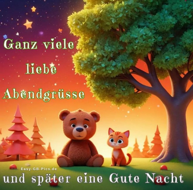 Abendgrüsse - Gute Nacht