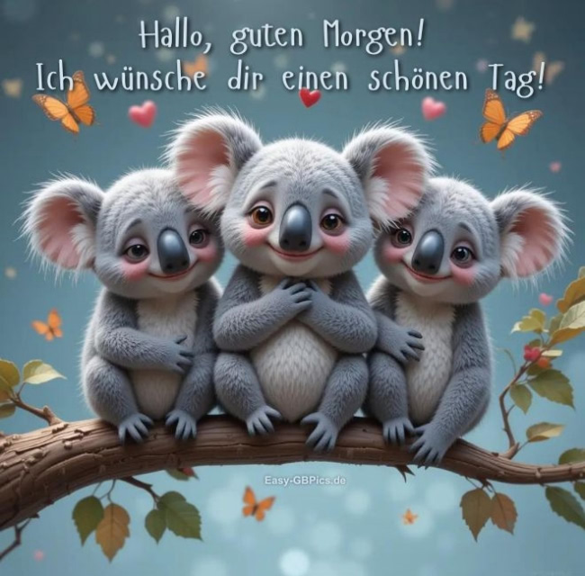 Guten Morgen - Schönen Tag