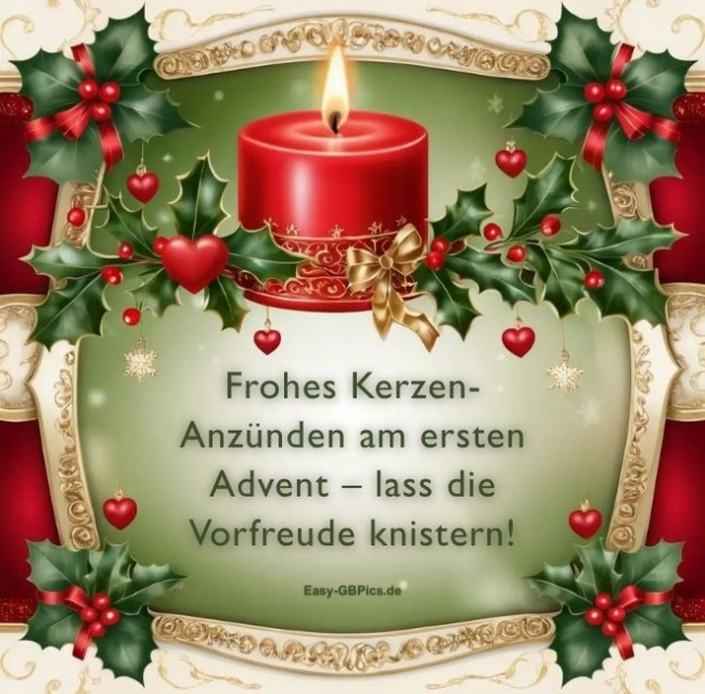 1. Advent Spruch