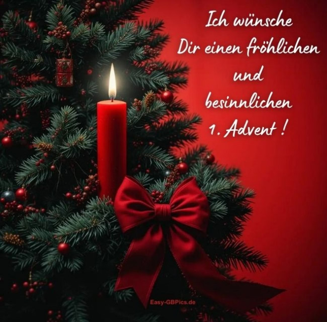 Fröhlichen Ersten Advent