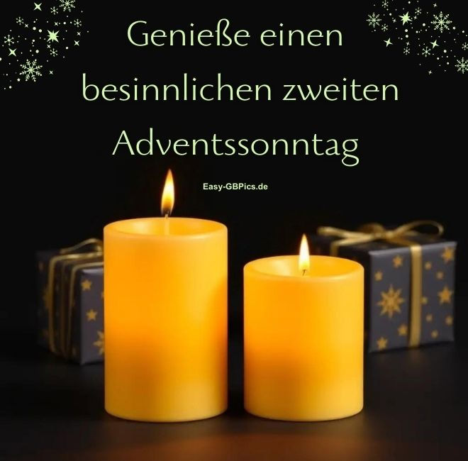 Besinnlichen 2. Adventssonntag