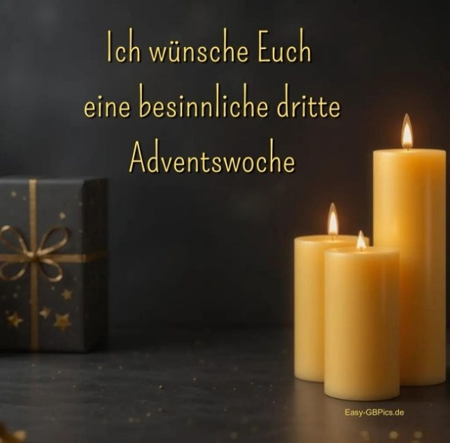 3. Adventswoche