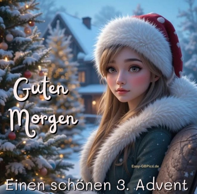 Guten Morgen dritter Advent