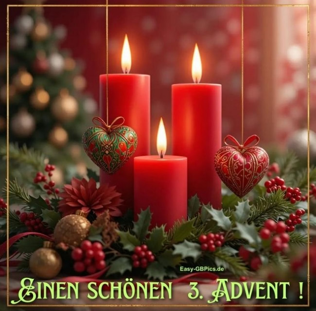 Schönen Dritten Advent