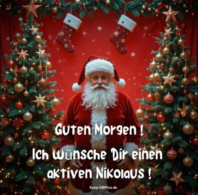 Guten Morgen Nikolaus