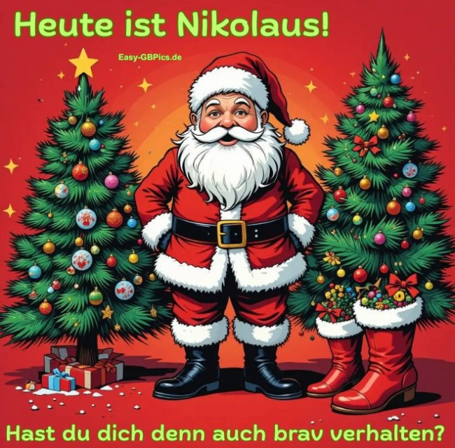 Liebe Grüße vom Nikolaus