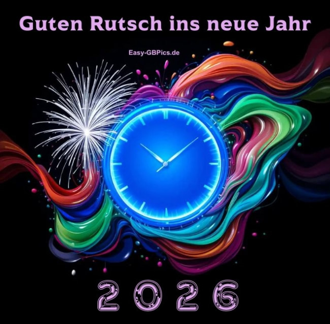 Guten Rutsch ins neue Jahr 2026