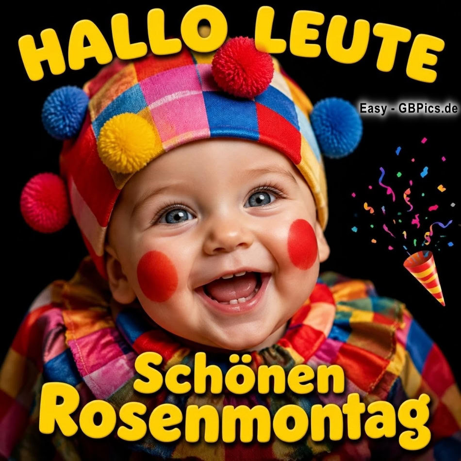 Schönen Rosenmontag!