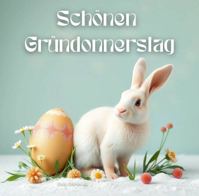 Schönen Gründonnerstag