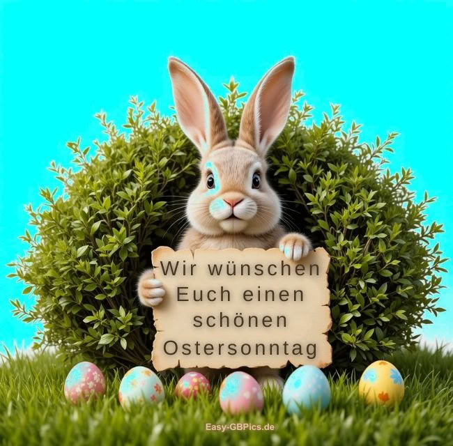 Schönen Ostersonntag