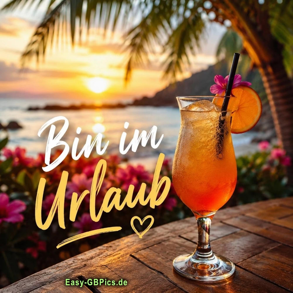 Urlaubsmodus: Aktiviert. Genieße das Leben, einen Schluck nach dem anderen. Sonne, Sand und ein süßer Drink. Diese Aussicht ist pure Erholung. Urlaubsvibes im Überfluss.