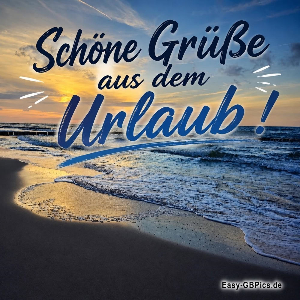Schöne Grüße aus dem Urlaub! Sonnenuntergang am Meer. Was für eine Aussicht! Urlaubsfeeling pur !