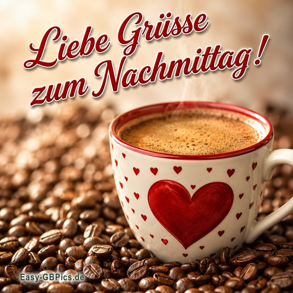 Liebe Grüsse zum Nachmittag.