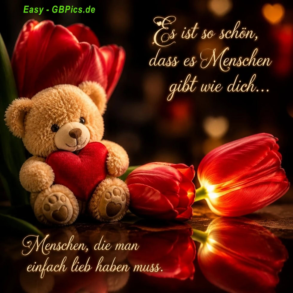 Ich hab dich lieb Spruch