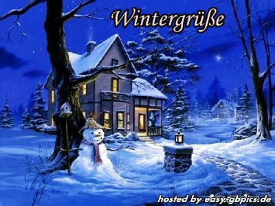 Winter Gaestebuch Bild