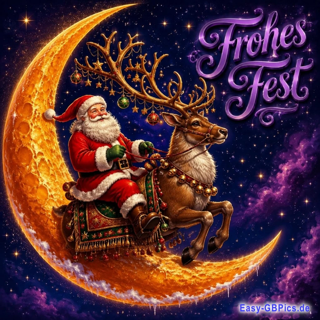 Frohes Fest - Ein magischer Weihnachtsabend.