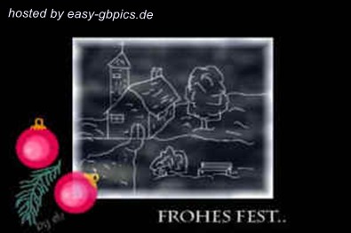 Frohes Fest GB Bild
