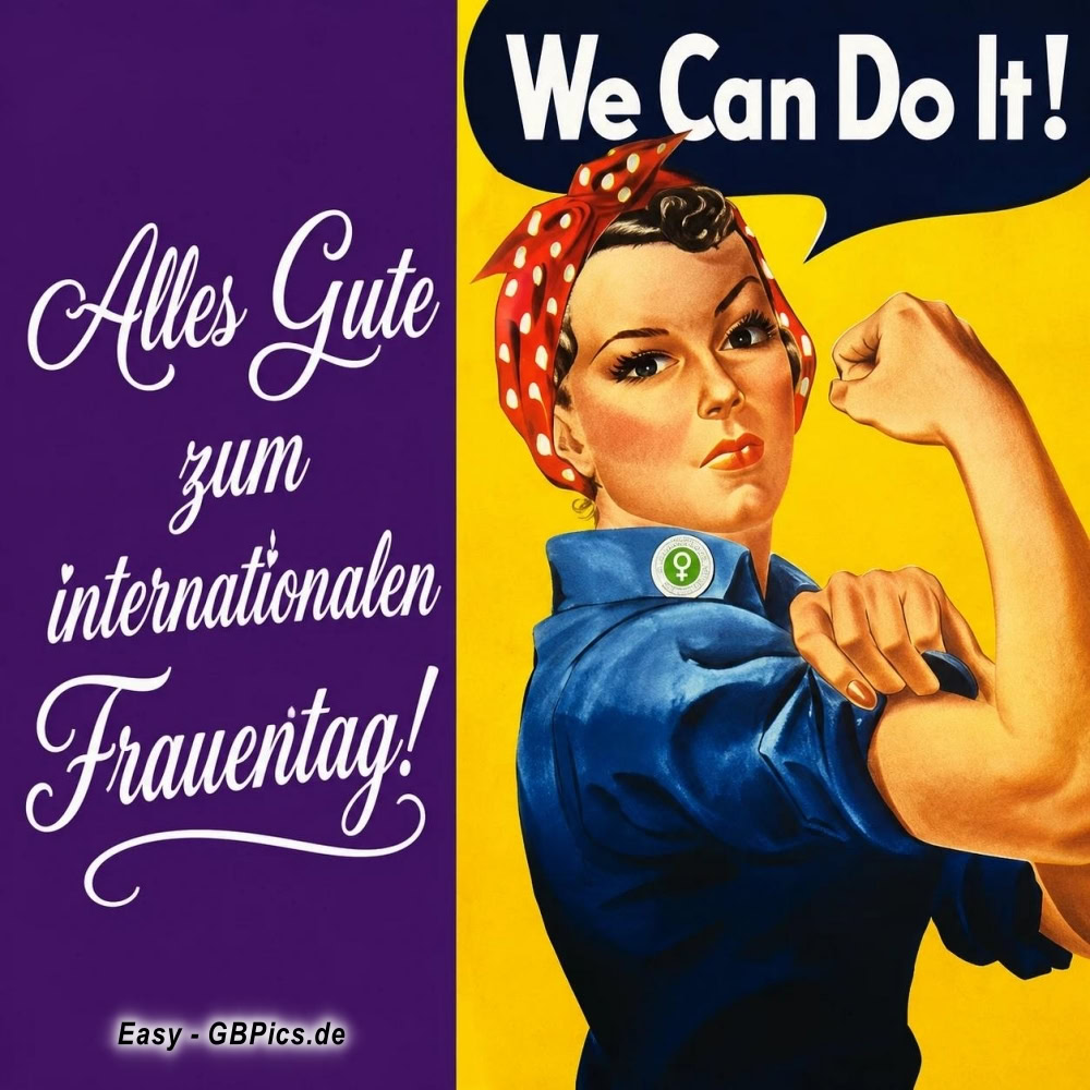 Alles Gute zum internationalen Frauentag