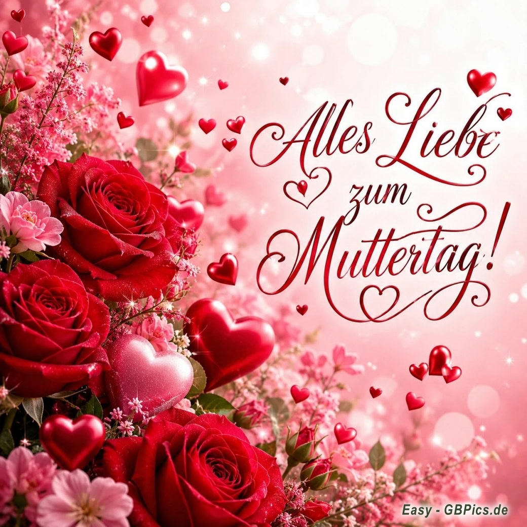 Muttertags Grüsse: Alles Liebe zum Muttertag !