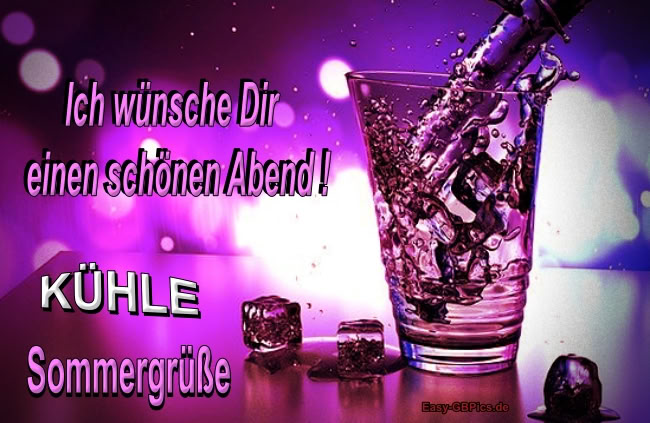 Abend Sommergruss Abend Sommergruss