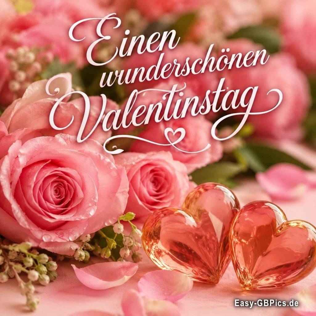 Ein Tag voller Liebe: Frohen Valentinstag!