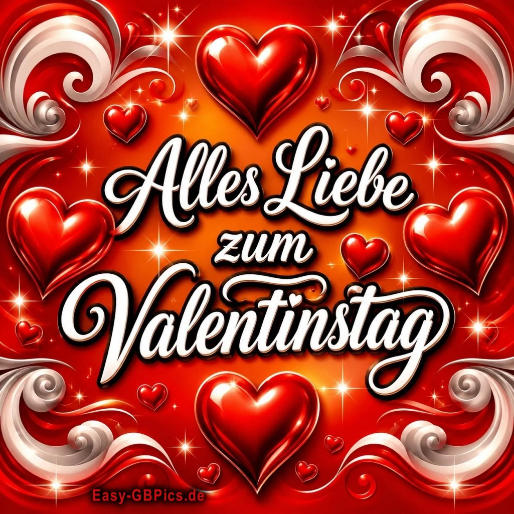 Ein Herz voller Liebe für dich zum Valentinstag!