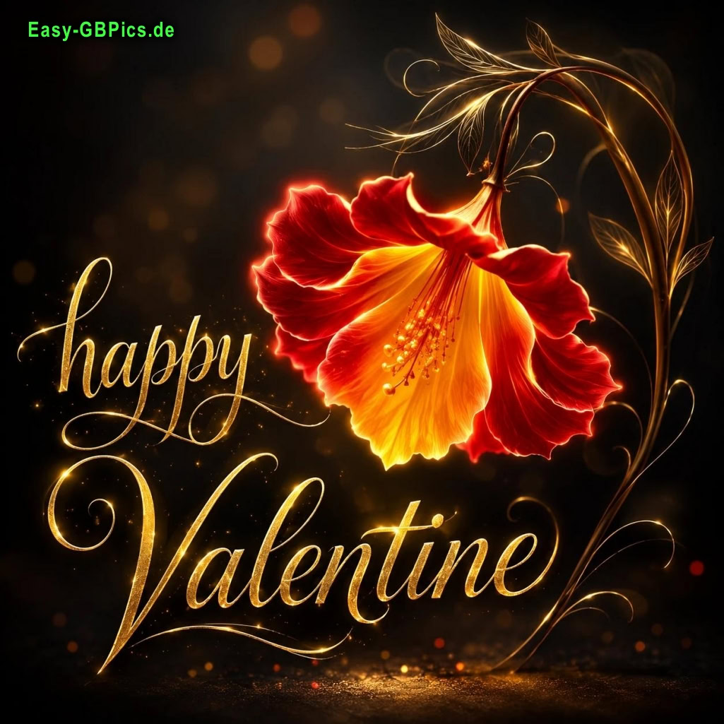 Ein besonderer Gruß zum Valentinstag.