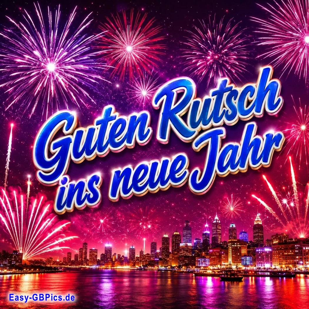 Guten Rutsch ins Neujahr !
