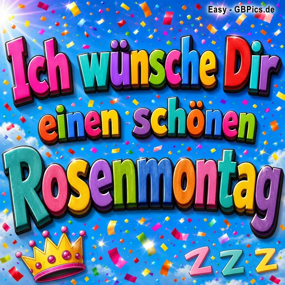 Schönen Rosenmontag